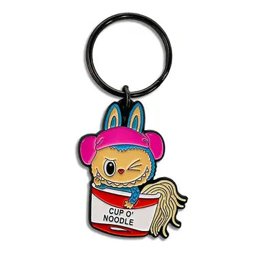 Labubu Ramen Noodle Keychain