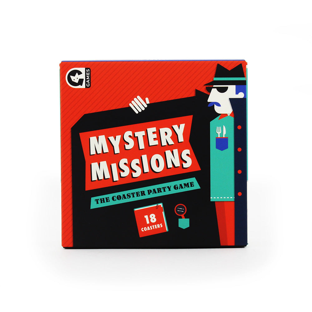 Mystery Missions Coaster Game