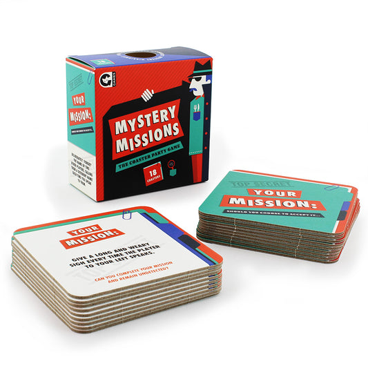 Mystery Missions Coaster Game