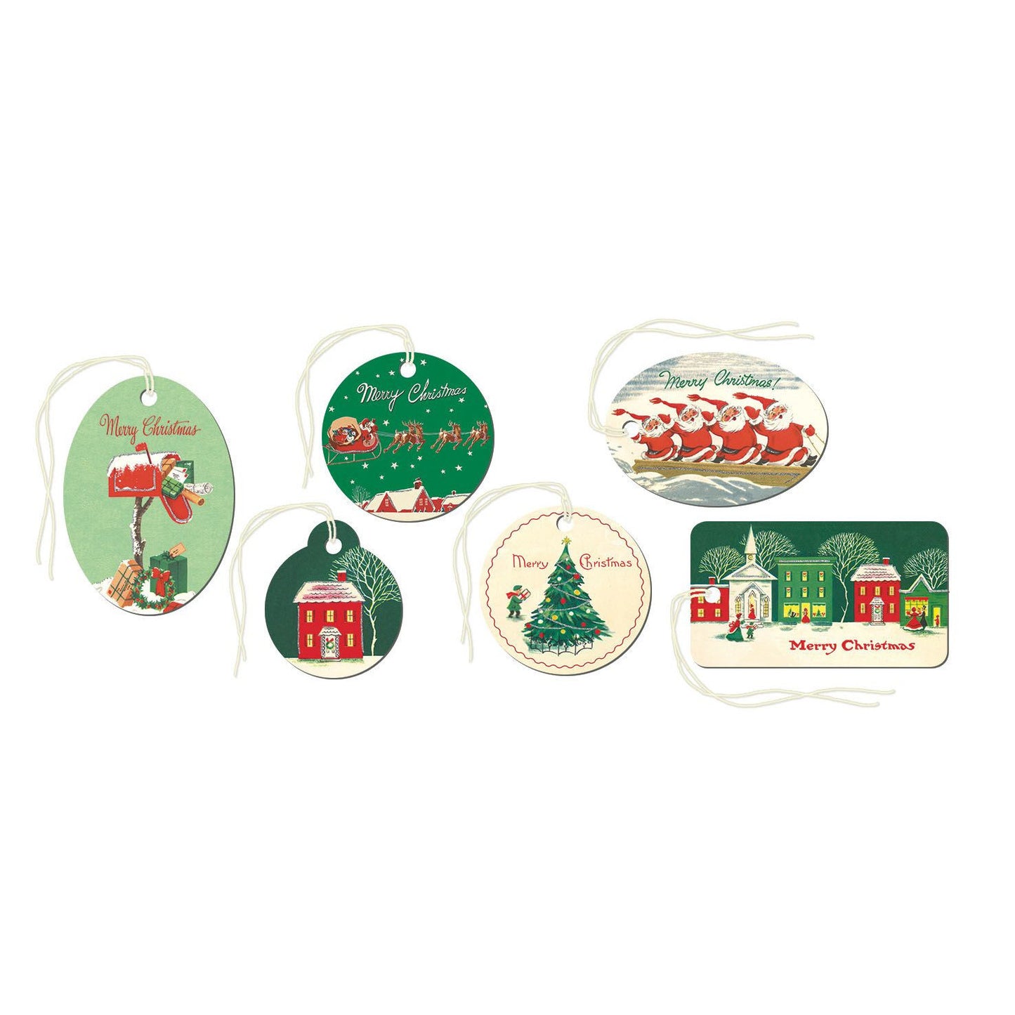 Cavallini & Co. Vintage Christmas Gift Tags