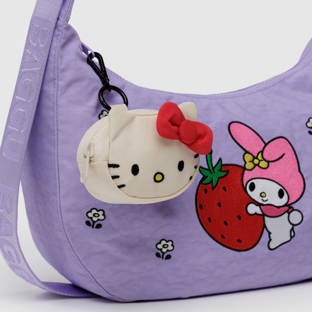Baggu Hello Kitty Charm - White