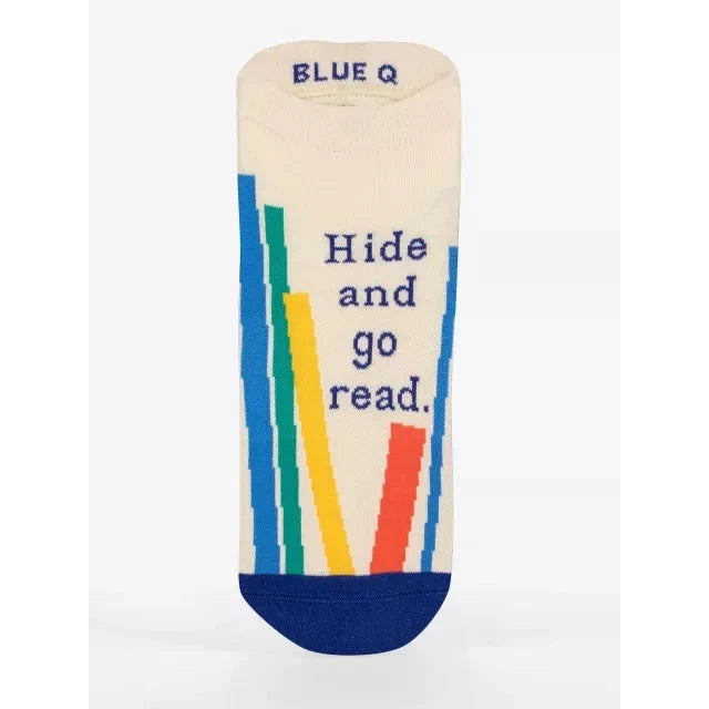 Hide & Read Sneaker Socks