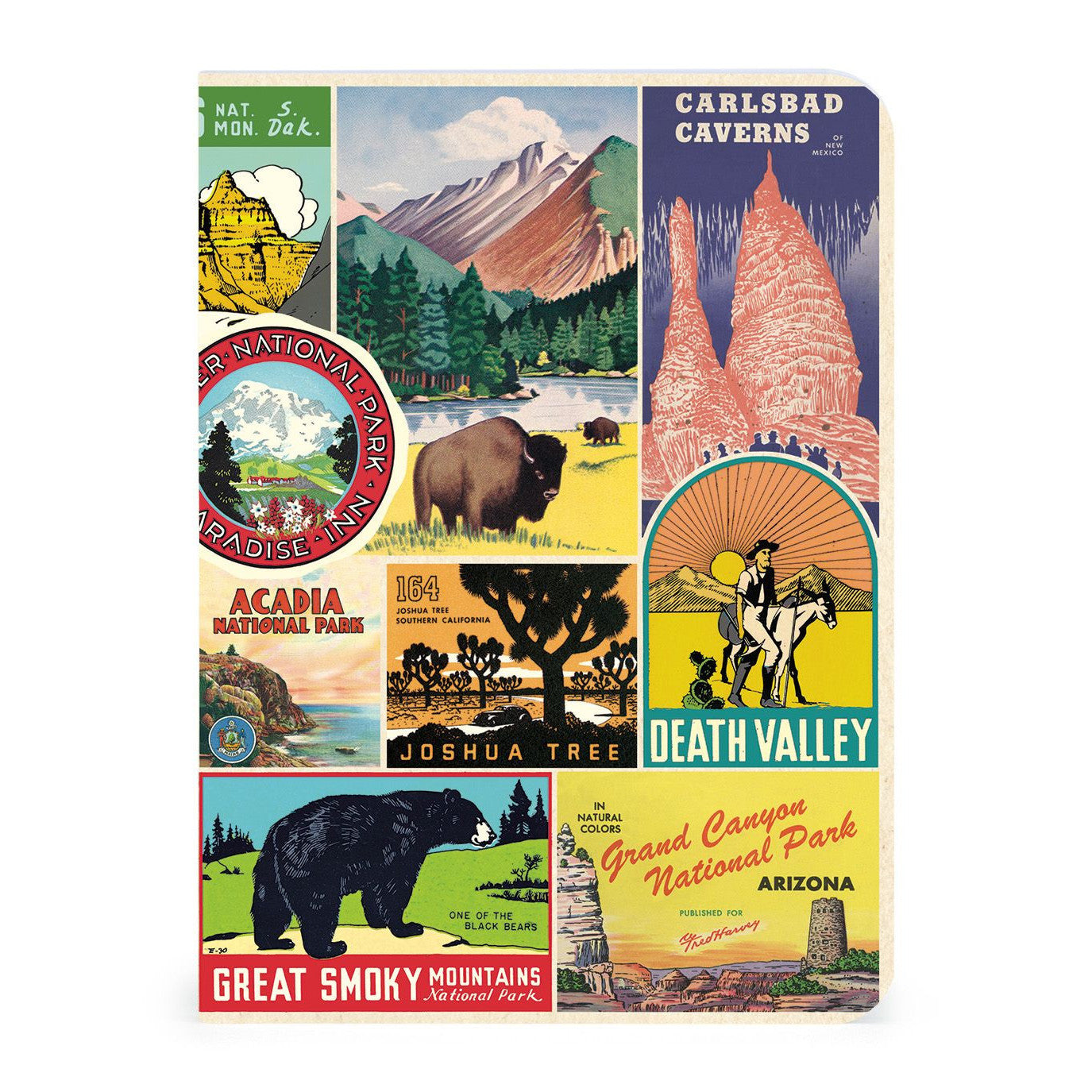 Cavallini & Co. 3 Mini Notebooks - National Parks