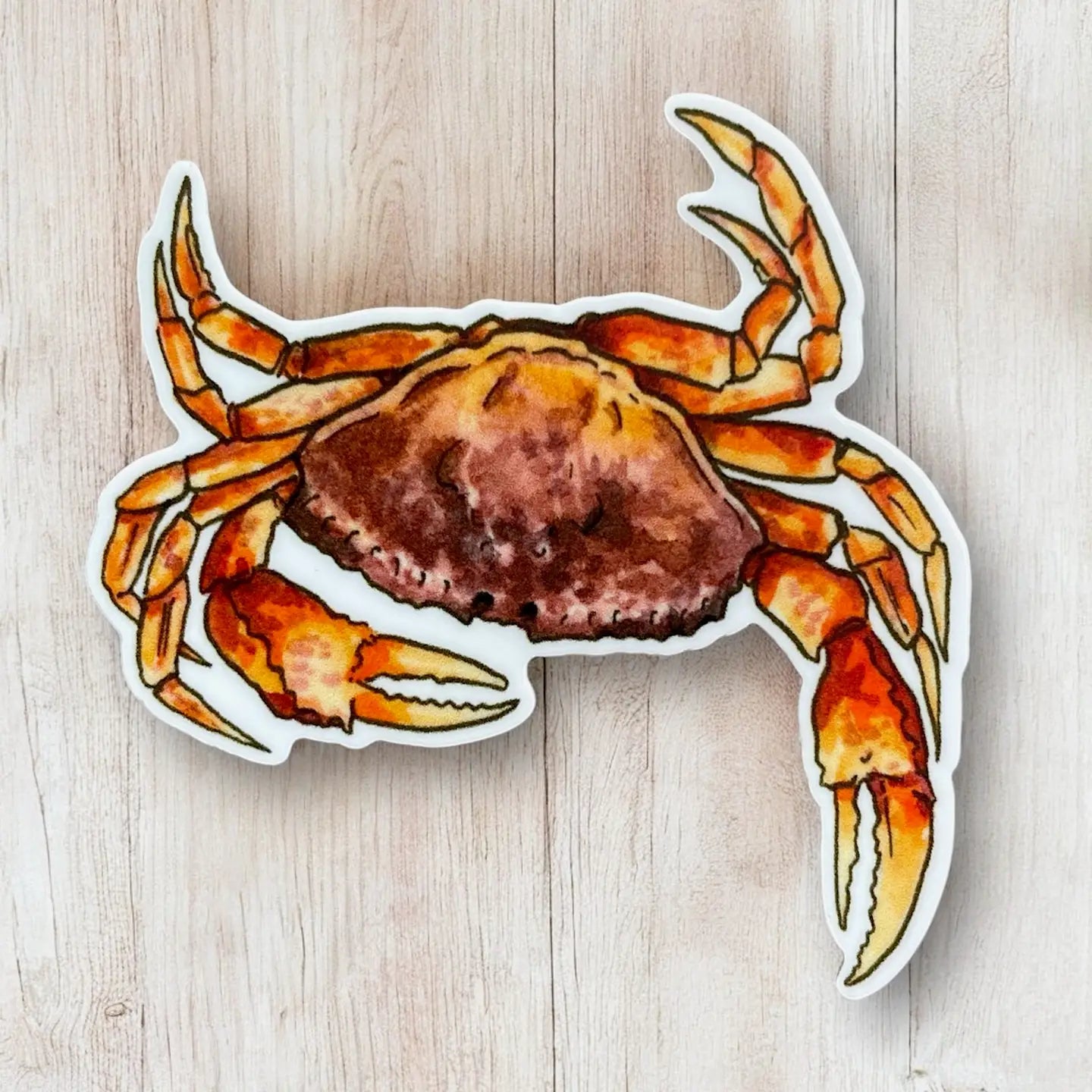 Sticker of a crab