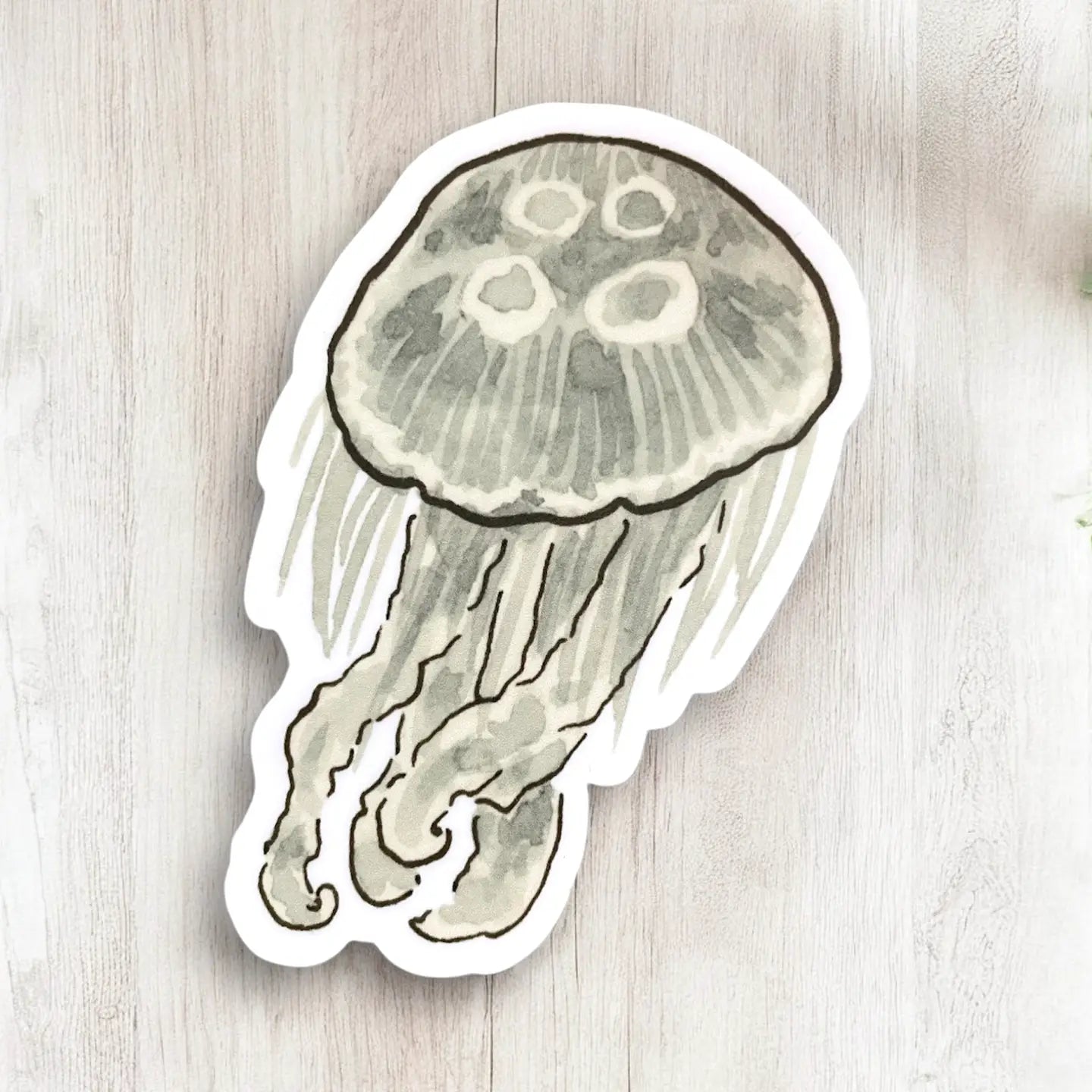 Sticker of a jellyfish