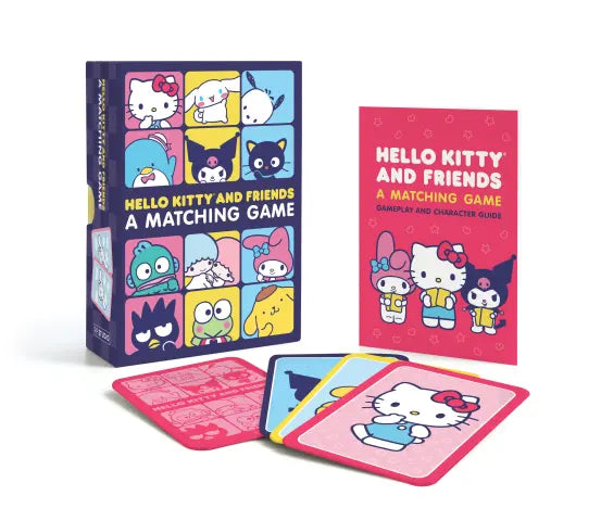 Hello Kitty and Friends matching game with cards and packaging
