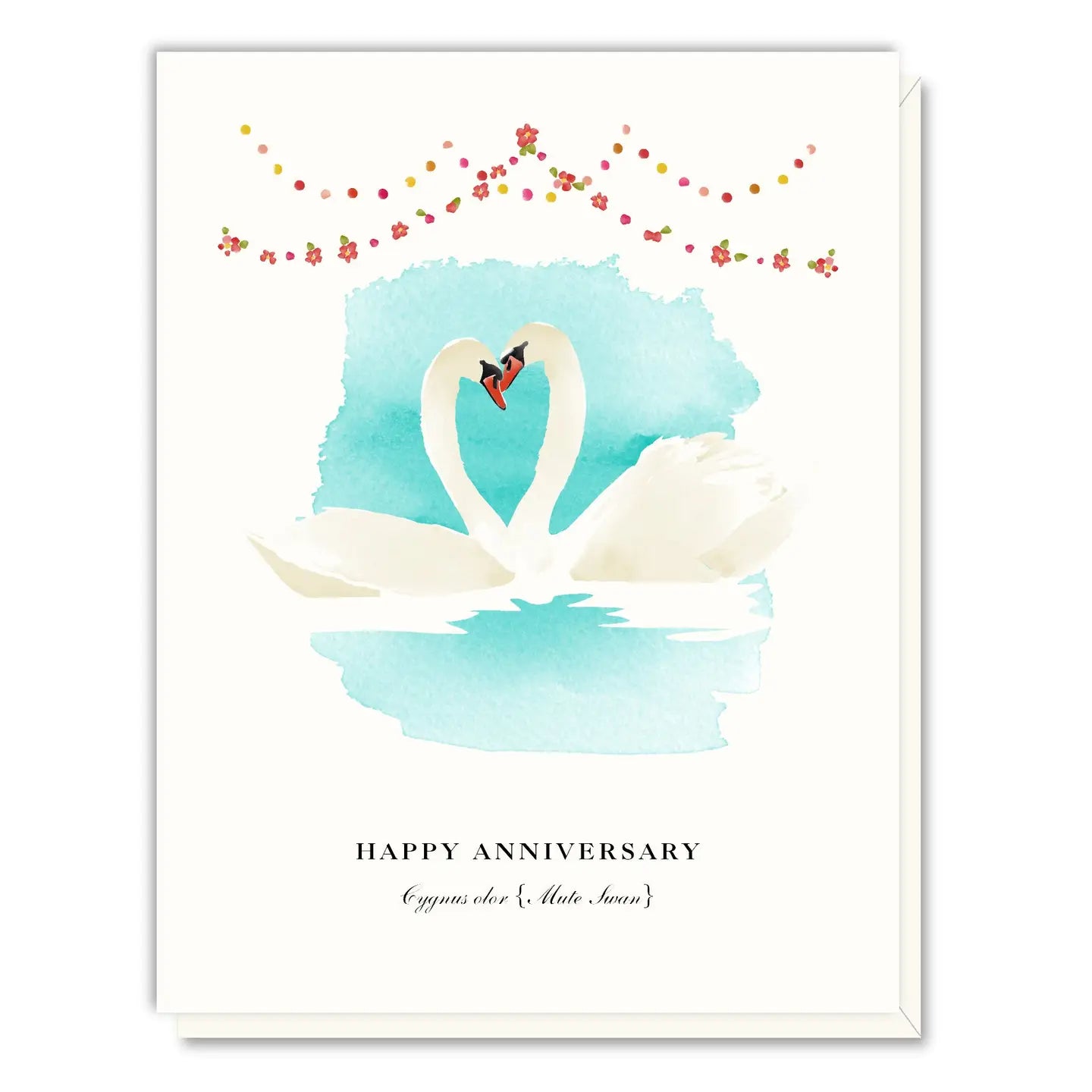Anniversary Swans Card
