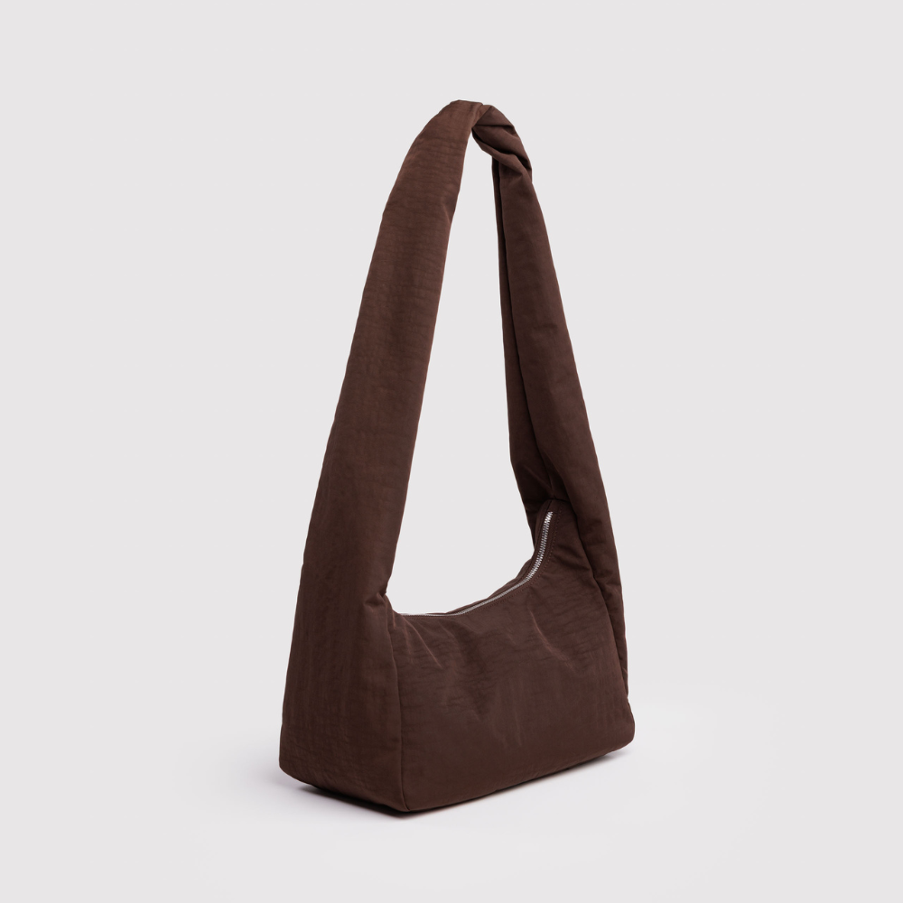 Baggu Nylon Meringue Bag - Coffee