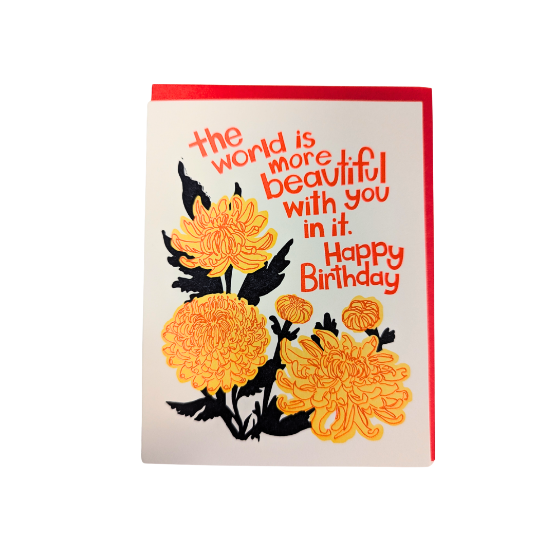 Beautiful Birthday Mums Card