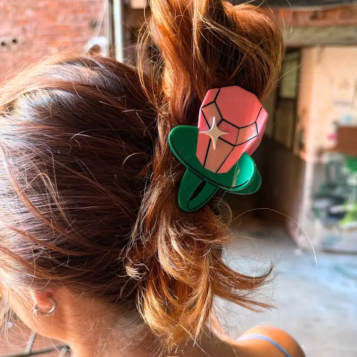 Candy Ring Pop Hair Claw Clip