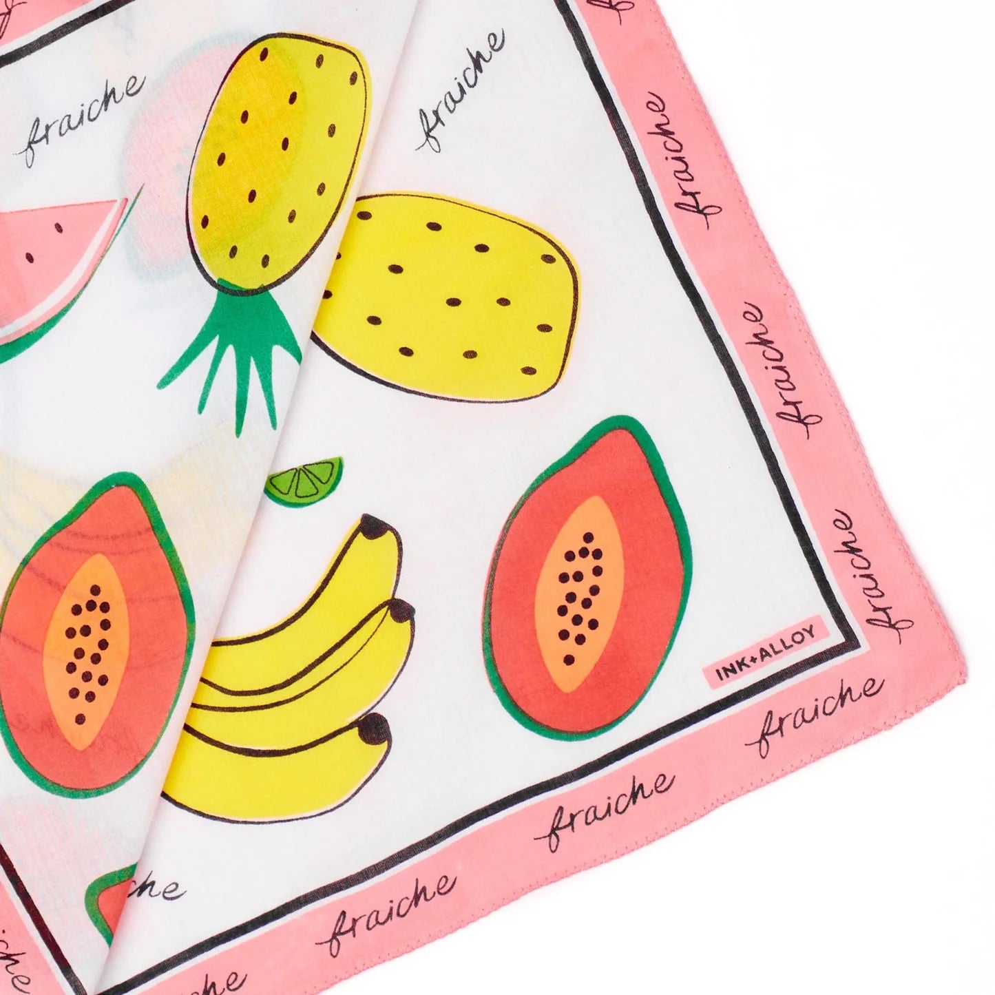 Carson Fruit Print Scarf 21x21