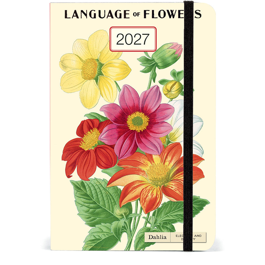 Cavallini & Co. 2027 Weekly Planner - Language of Flowers