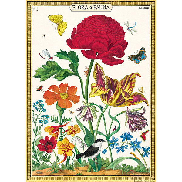 Cavallini & Co. Wrap - Flora & Fauna