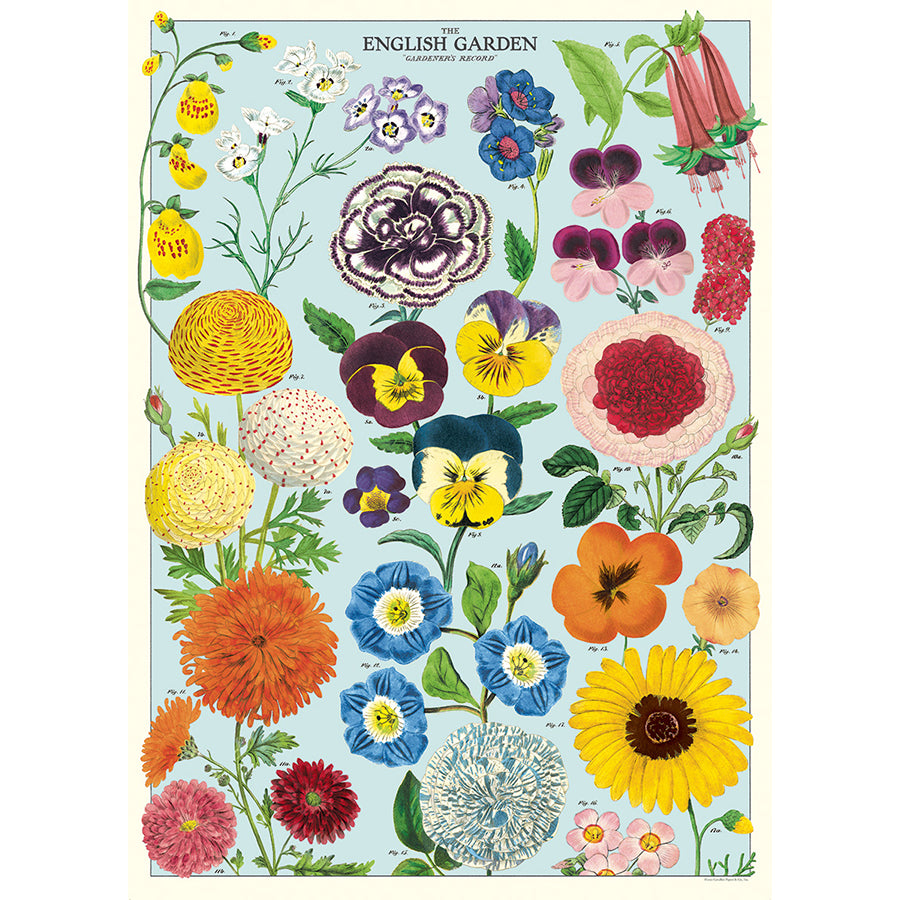 Cavallini & Co. Wrap - The English Garden