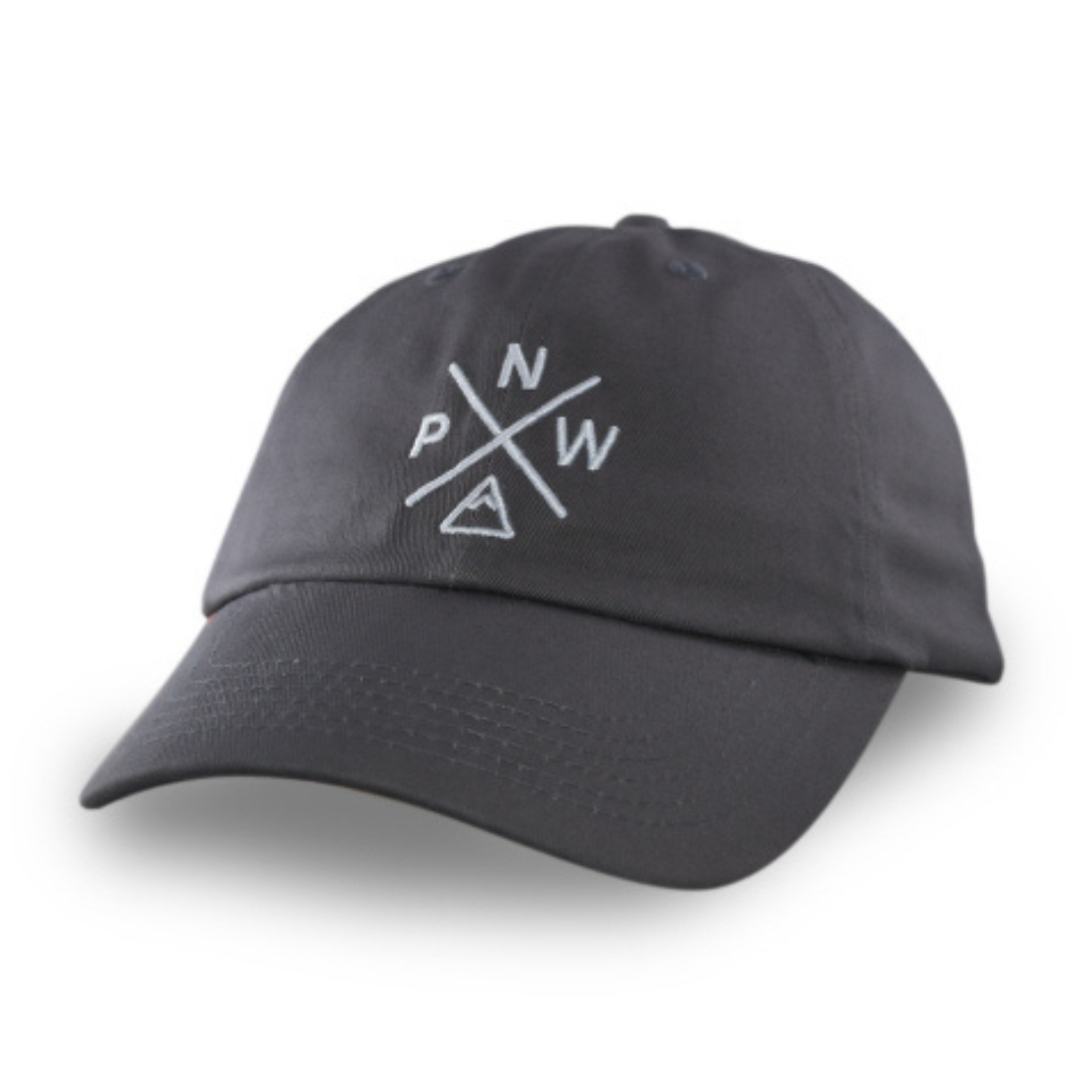Classic dad hat in Charcoal Color