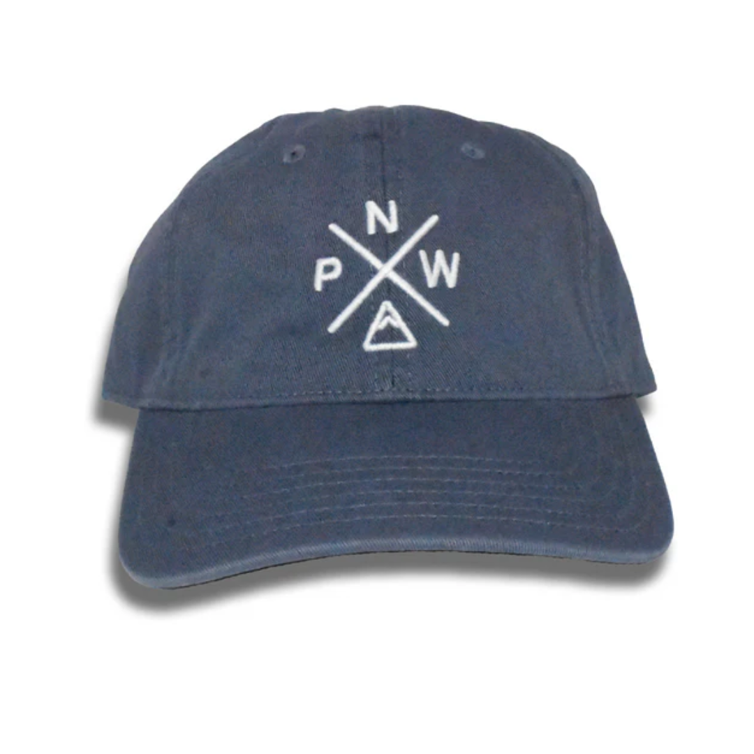 Classic dad hat in Blue Slate color