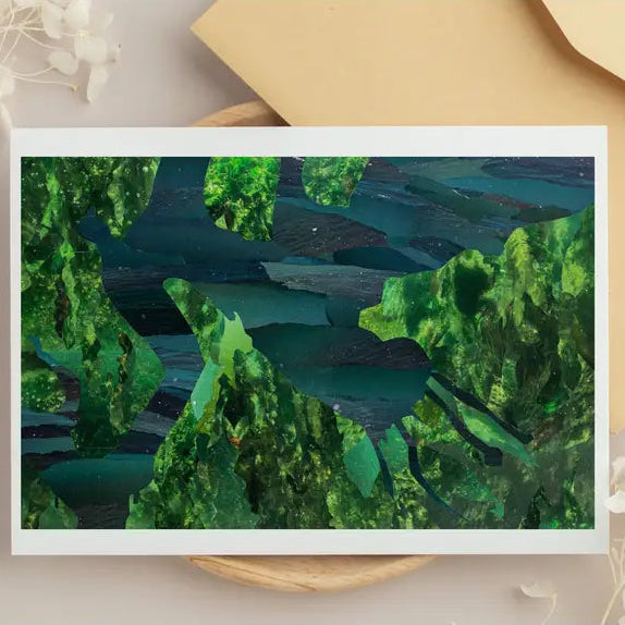 Greeting card of Salish Sea