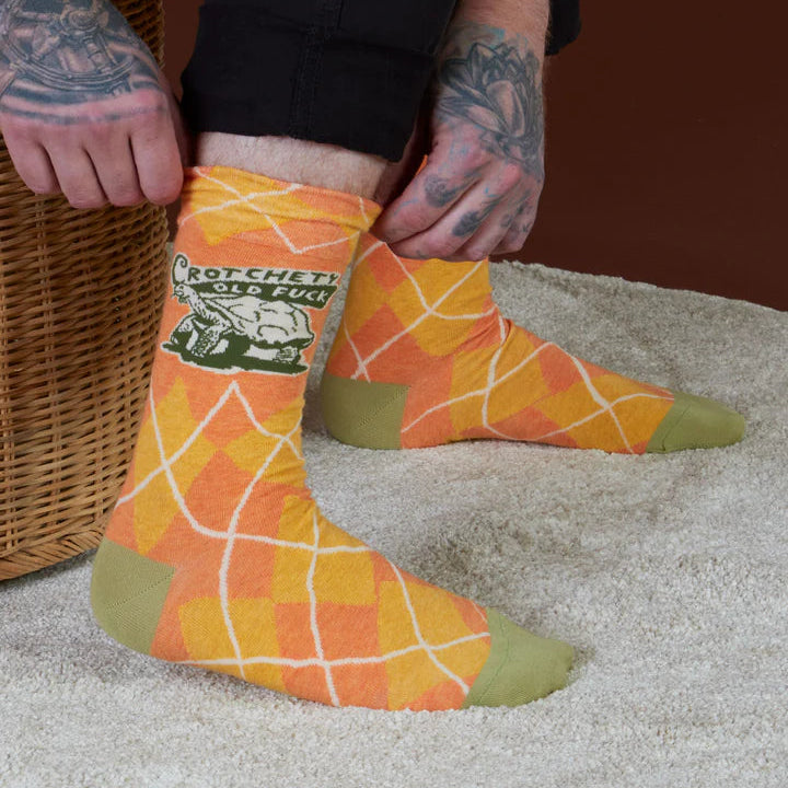 Crotchety Old F*ck Men's Socks