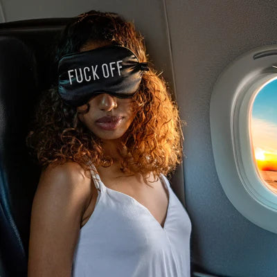 Eye Mask - F*ck Off Black
