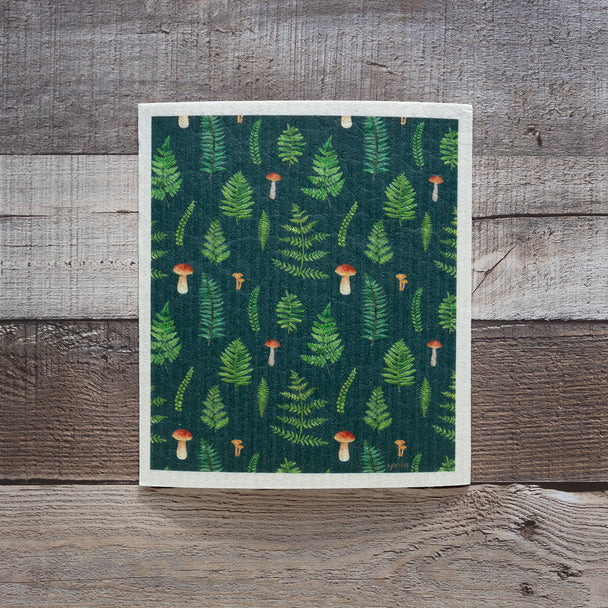 Ferns Sponge Cloth - Cellulose Sponge Dish Cloth