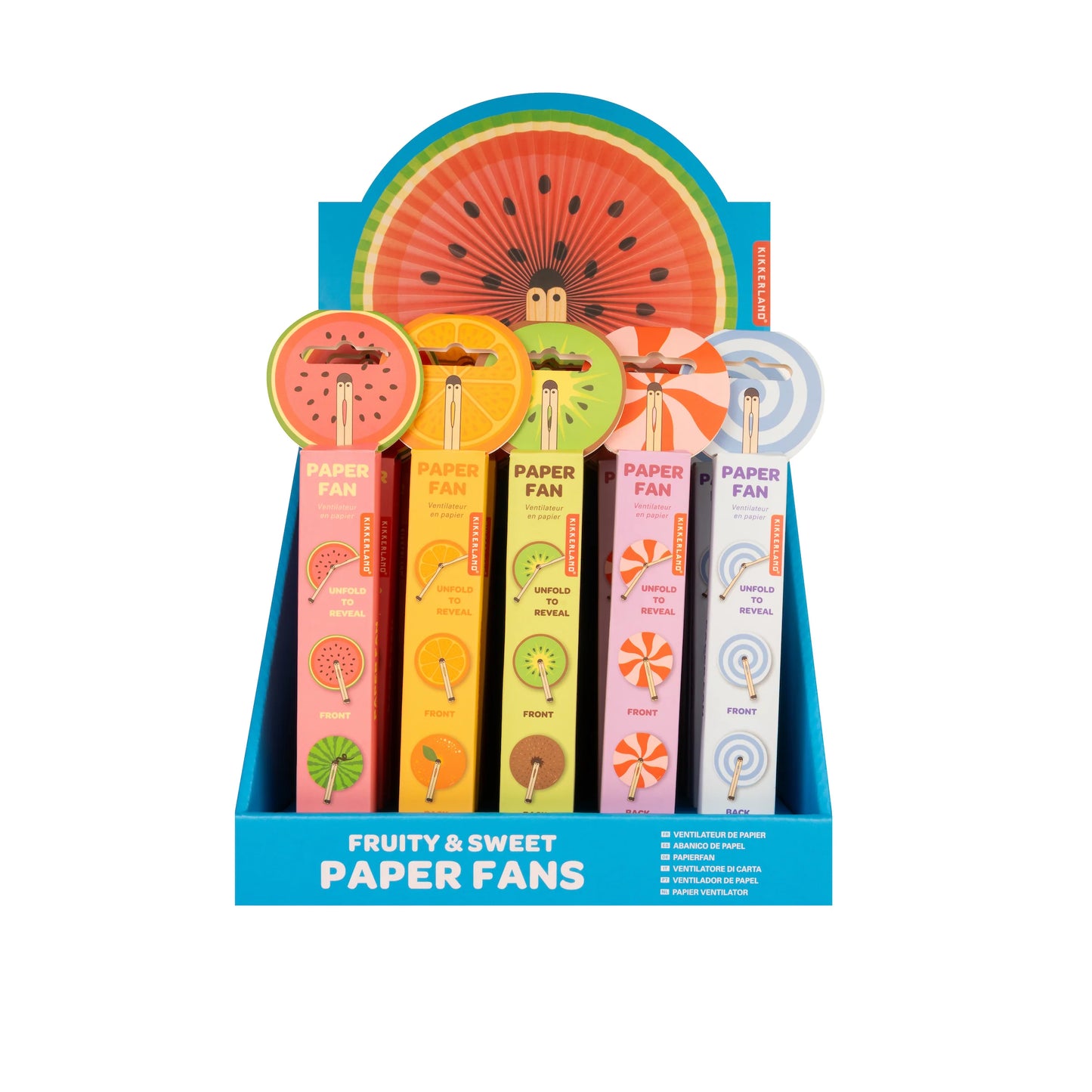 Fruity & Sweet Paper Fan