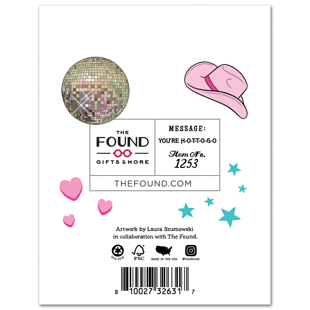 Hot To Go Galentine's Day Card