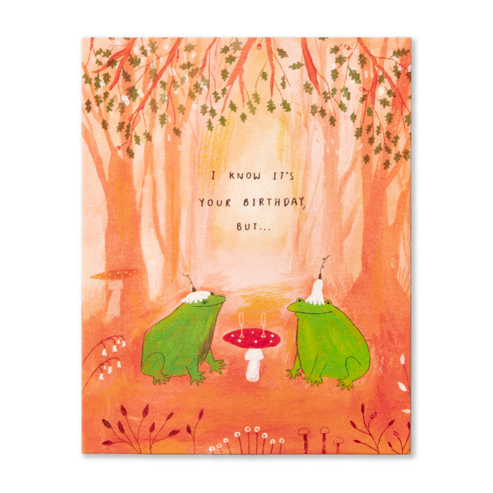 LM Card - I know it's your birthday, but