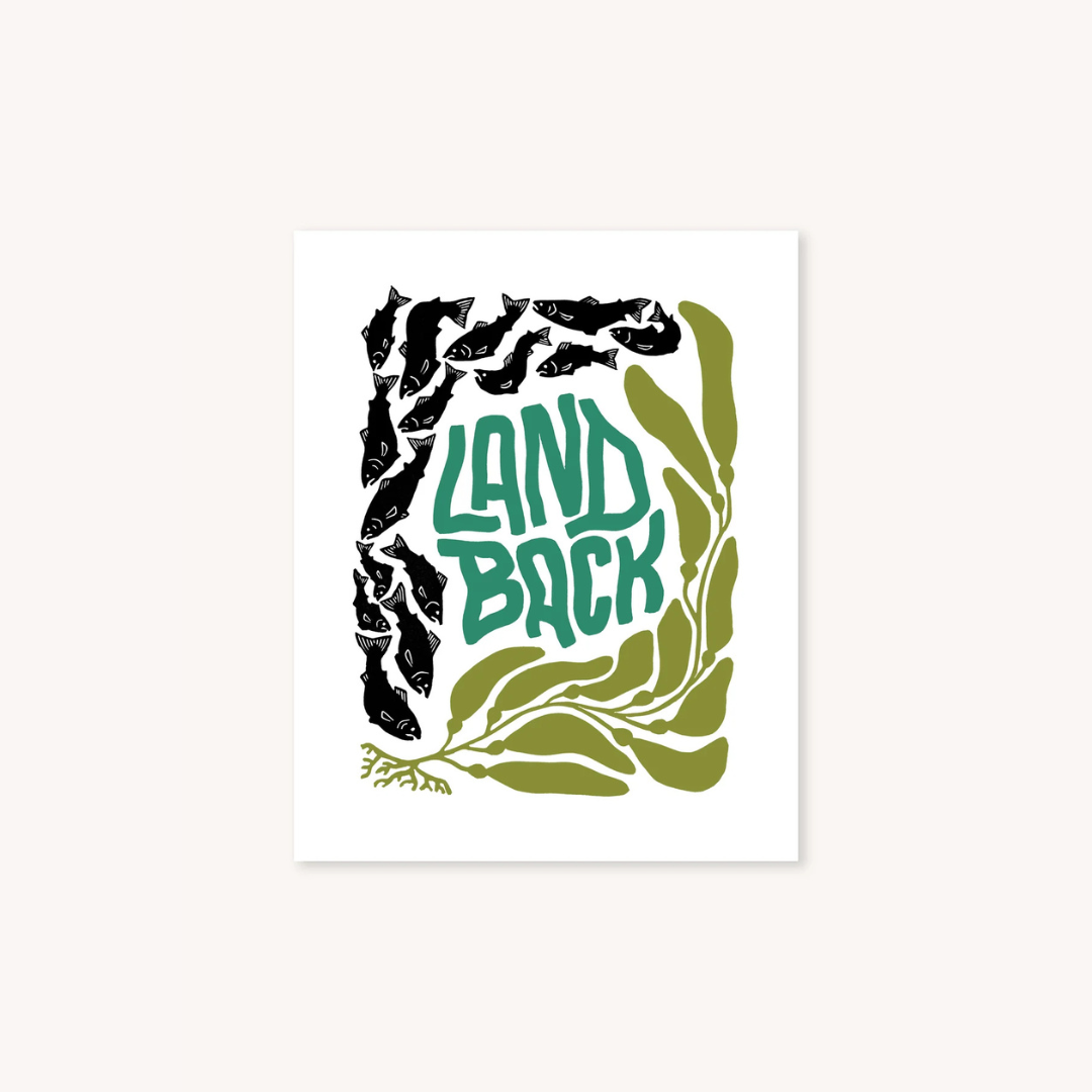 Land Back Print