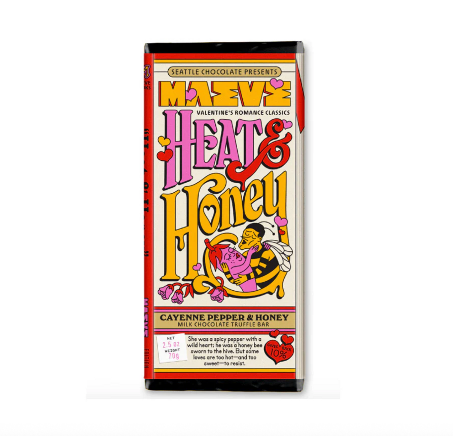 Maeve Heat & Honey Chocolate Bar