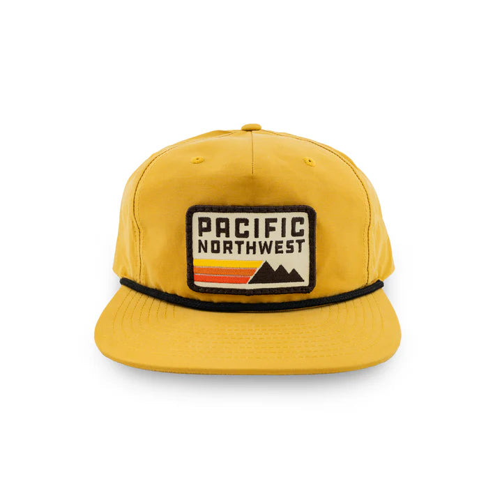 Retro 5-Panel hat in Mustard Color