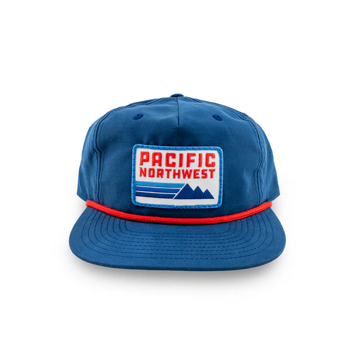 Retro 5-Panel hat in Navy Color