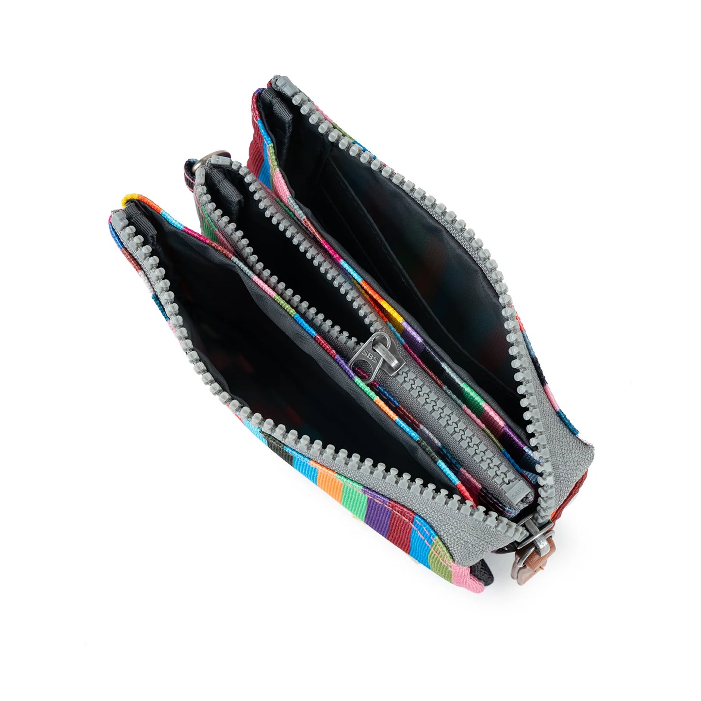 ORI Carnaby Sustainable Wallet Small - Multi Stripe