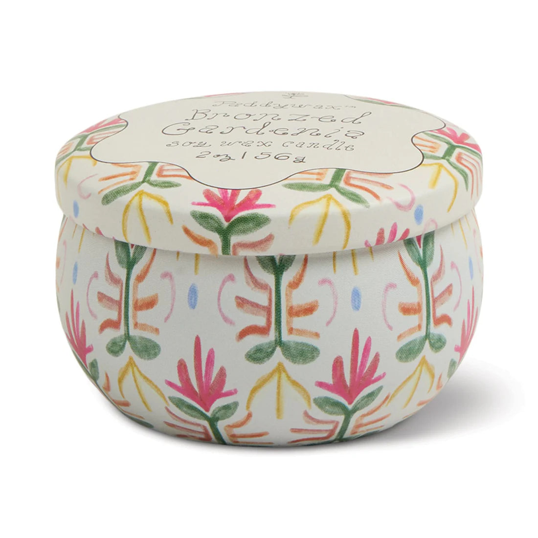 Paddywax Tulip 2oz Tin Candle - Bronzed Gardenia