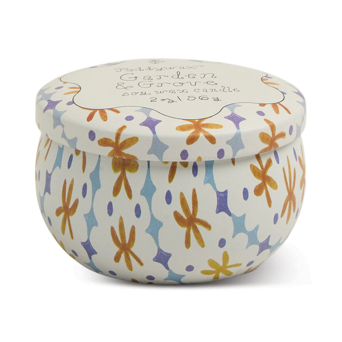 Paddywax Tulip 2oz Tin Candle - Garden & Grove