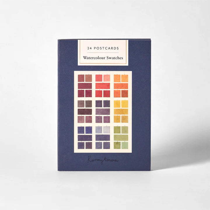 Roomytown Postcard Book - Watercolour Swatches – Stocklist