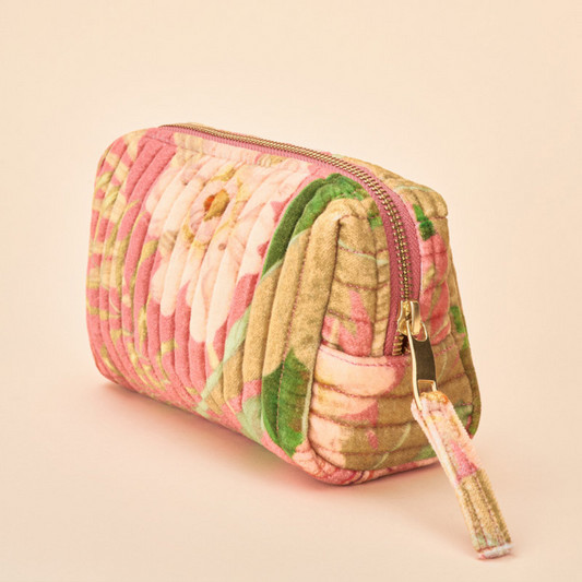 Delicate Tropical - Candy Quilted Vanity Bag