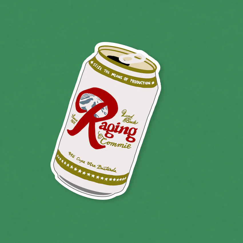 Raging Commie Sticker