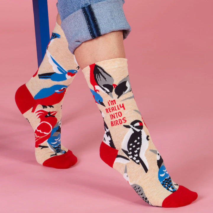 Really Into Birds Women's Crew Socks