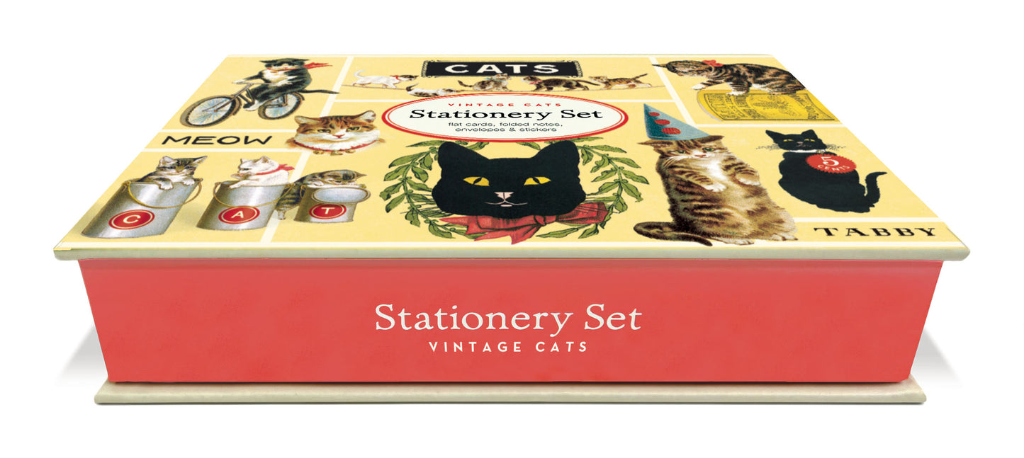 Cavallini & Co. Stationery Set - Cats