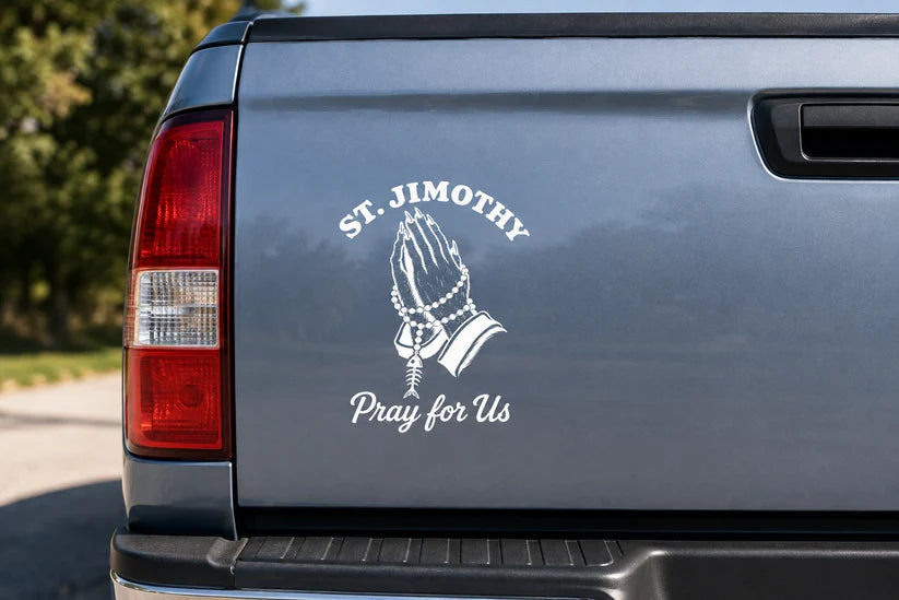Saint Jimothy Vinyl Decal