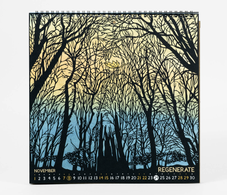 Nikki McClure: Courage - 2026 Wall Calendar