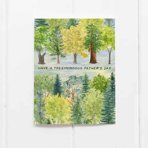 Treemendous Fathers Day Card