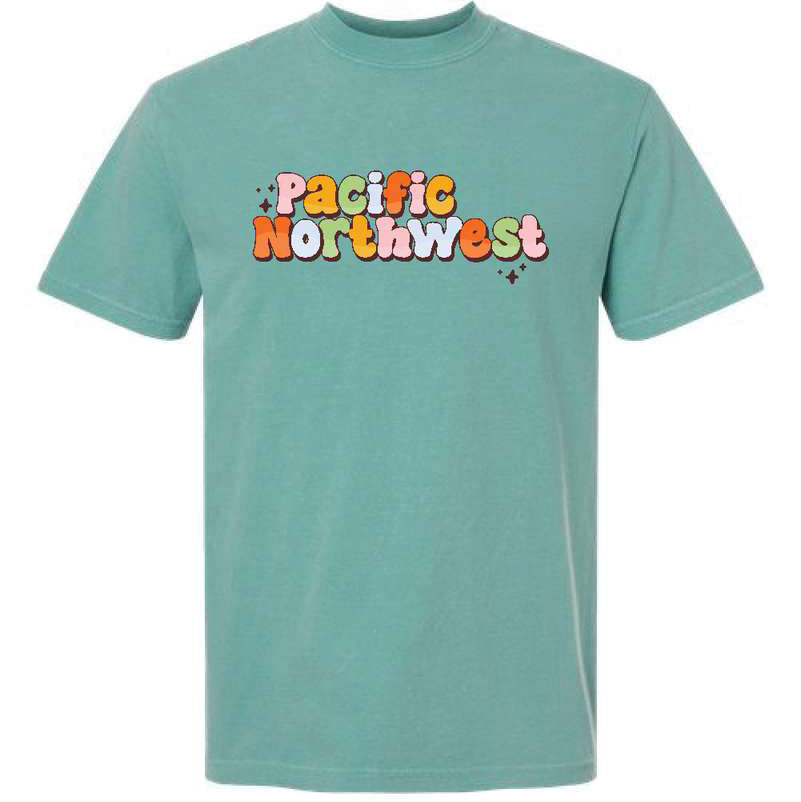 Pacific Northwest T-shirt in Emerald Color