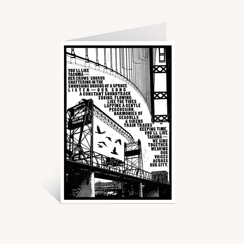 You'll Like Tacoma Card by Fireweed Press