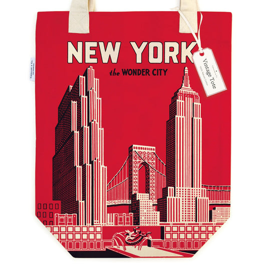Cavallini & Co. Tote Bag - New York Wonder City