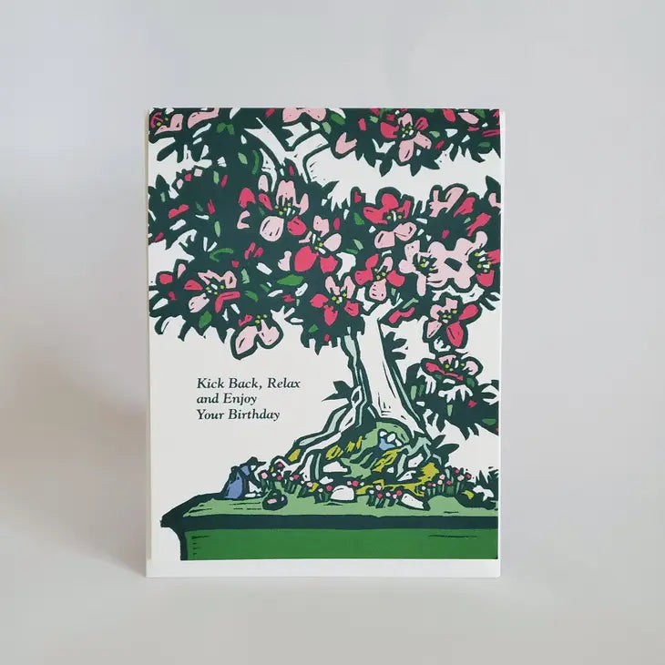 birthday bonsai tree Spring Happy Birthday Japanese Bonsai Card – Stocklist