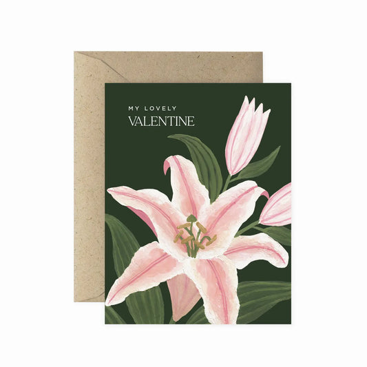 Lily Valentine's Greeting Card Love/Friendship