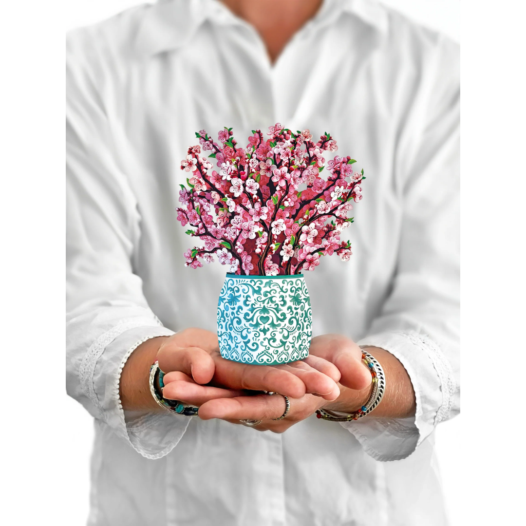 Mini Cherry Blossom Pop-up Card