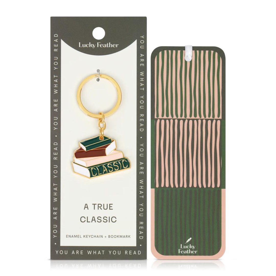 Bookmark & Keychain Set - Classic