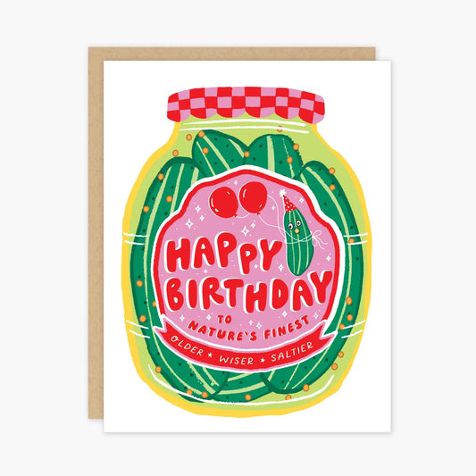 Birthday Pickles Card